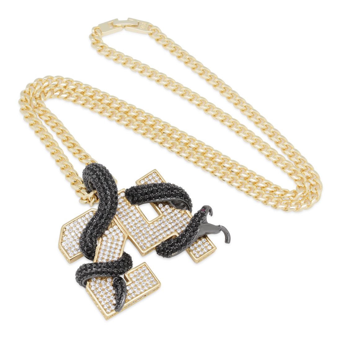 Black Mamba Number 24 Necklace  in  by King Ice