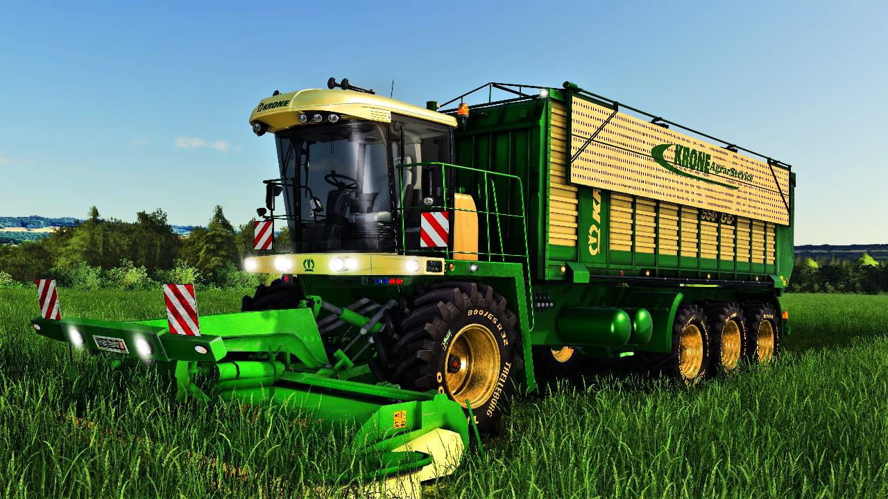 Krone Self-propelled self-loading mower