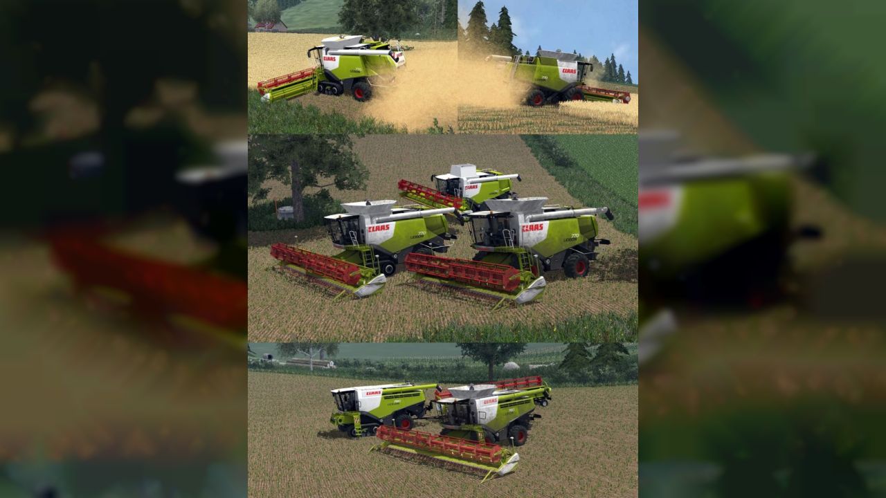 Claas Lexion Elite Pack