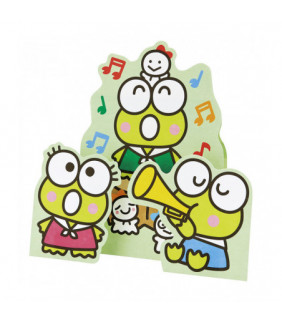 Keroppi Greeting Card : Mu137-3