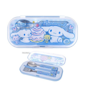 Cinnamoroll Kids Cutlery Set (Chopsticks, Spoon, Fork)