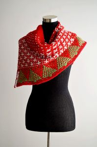 Christmas Snow Shawl