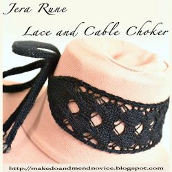 Jera Rune Lace Choker