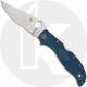 Spyderco Stretch 2 XL Lightweight C258FPK390 Knife - K390 Drop Point - Blue FRN