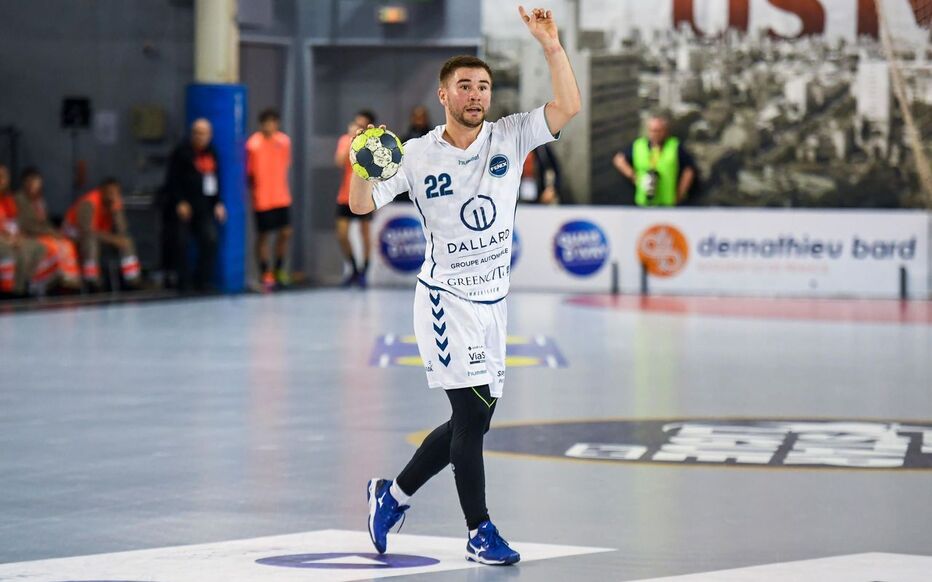  Luc Steins sous les couleurs de Toulouse rejoint le PSG pour compenser l’absence de Nikola Karabatic, gravement blessé à un genou. (Photo by Aude Alcover/LP/Icon Sport)