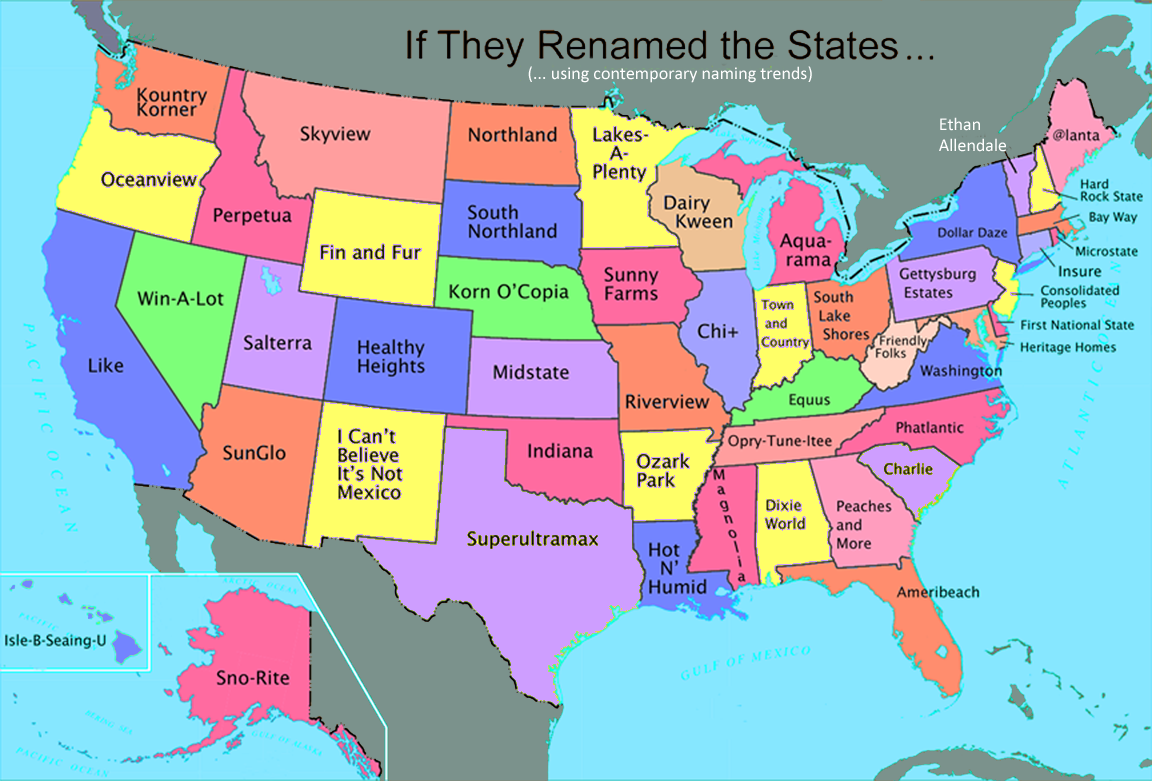 United States Map With Numbers