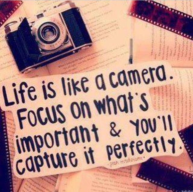 Life Is Like A Camera