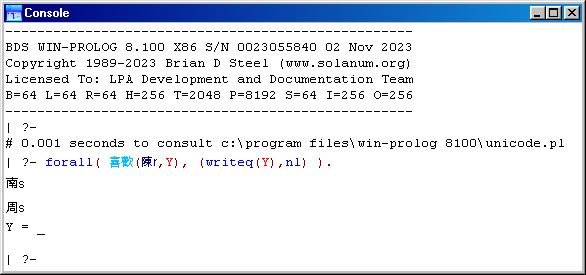 Unicode Console Query