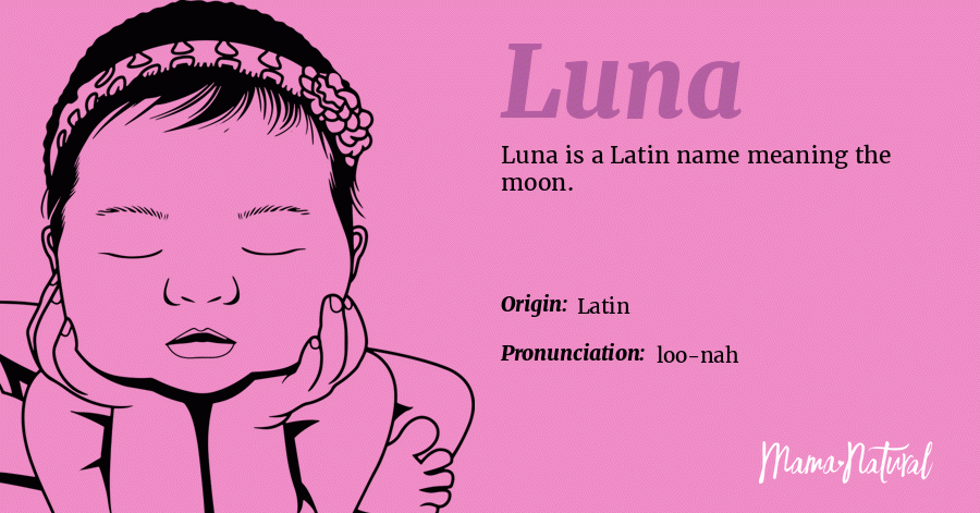 Luna Name Meaning Origin Popularity Girl Names Like Luna Mama Natural