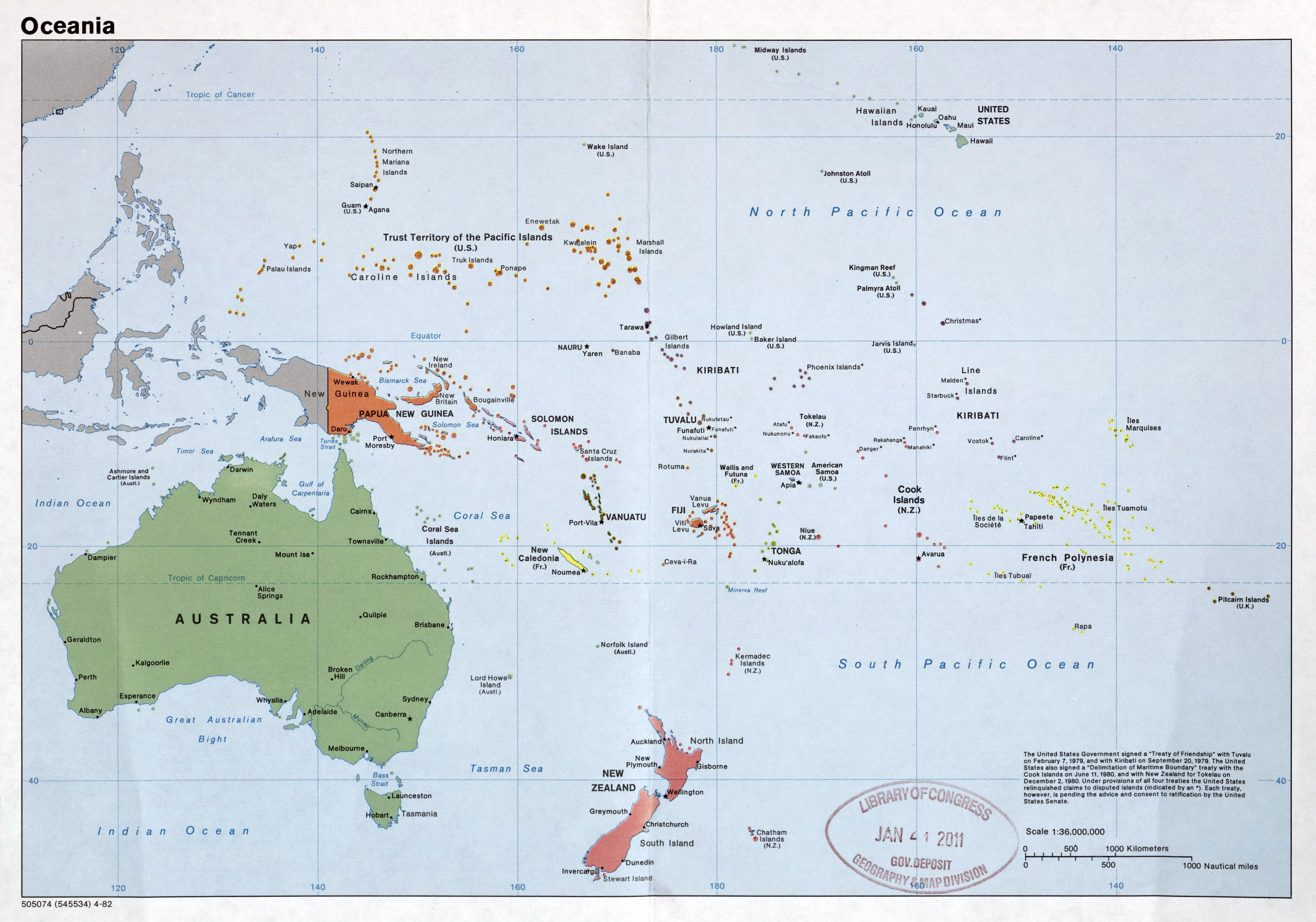 Map Of Oceania Map Oceania Political Map Gambaran - vrogue.co