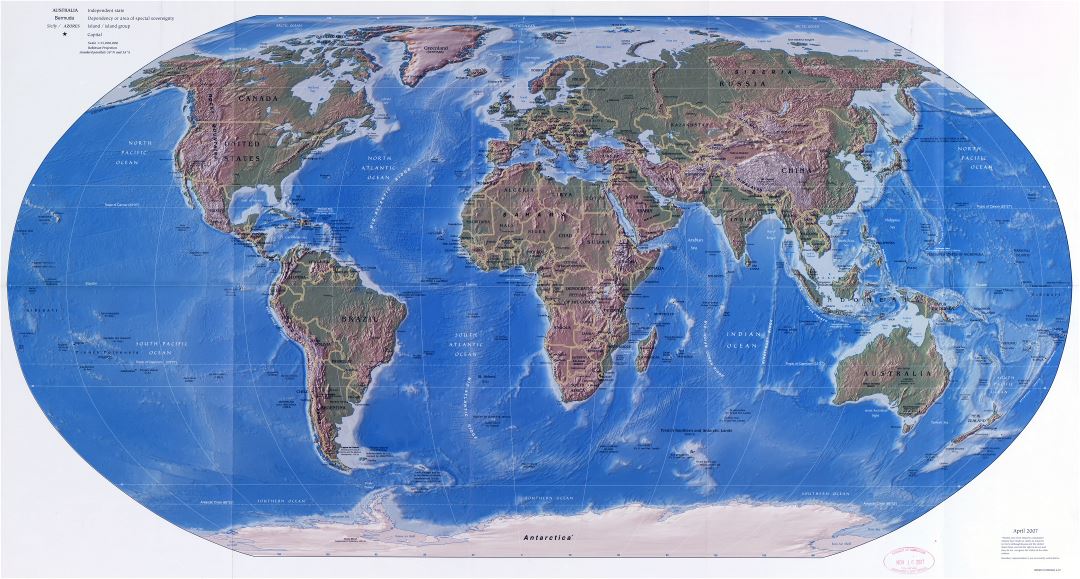 Political Map Scale