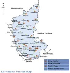 Map Karnataka