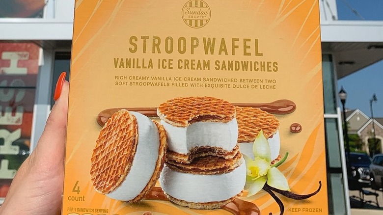 Aldi's Stroopwafel Ice Cream Sandwiches Are Perfect For The Dog Days Of ...