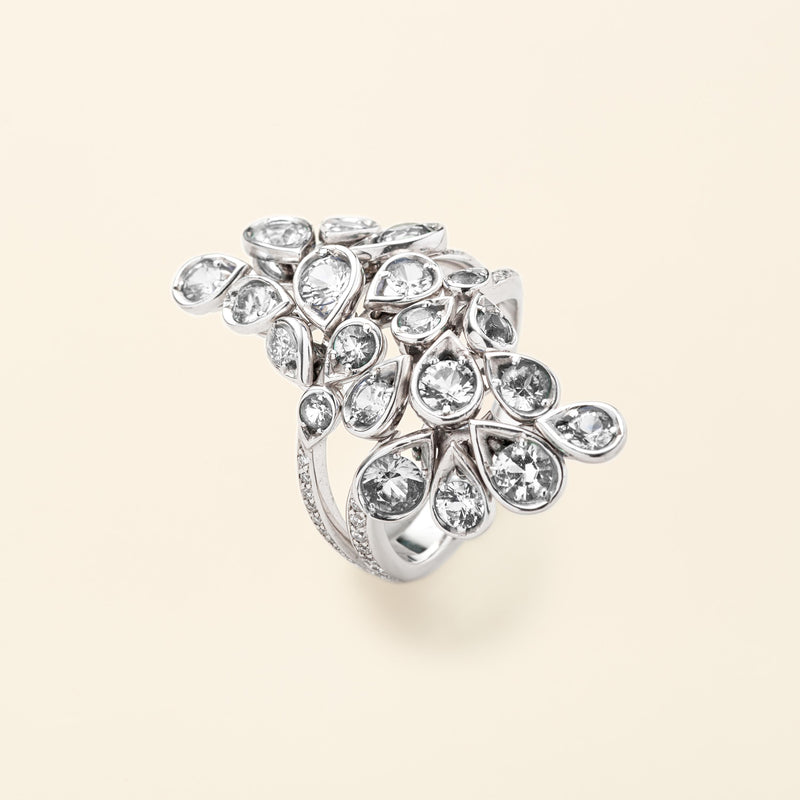 Indra Double Ring Diamonds