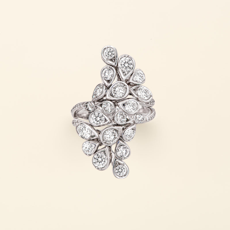 Indra Double Ring Diamonds