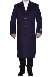  Mens Overcoat Mens Topcoat Mens Purple 3 Button Wool Dress Top Coat