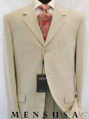  Groomsmen Suits Very Light Tan ~ Beige Summer Suit Light Weight Available