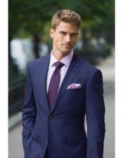  Mens Dark navy suit purple tie Package Combo ~ Combination deal 2