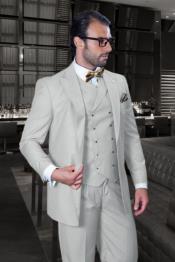  Big and Tall Suit - Suit For Big Man - White Color