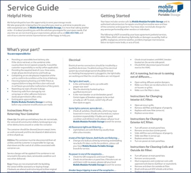 Service Guide