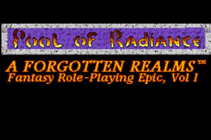 Pool of Radiance 1