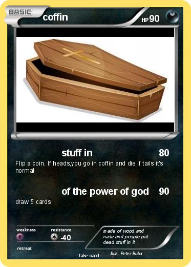 Pokemon coffin