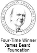 WFour-Time Winner James Beard Foundation