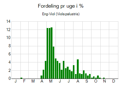 Eng-Viol - ugentlig fordeling