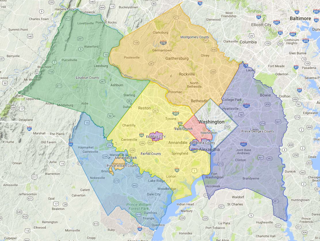 Laminated National Capital Region Map Ncr Map For Kid - vrogue.co