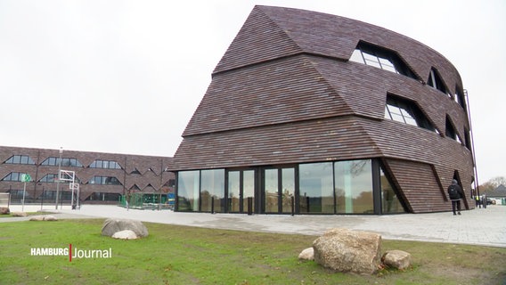 Die neue Stadtteilschule in Kirchwerder. © Screenshot 