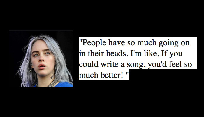 Best And Catchy Motivational Billie Eilish Quotes And - vrogue.co