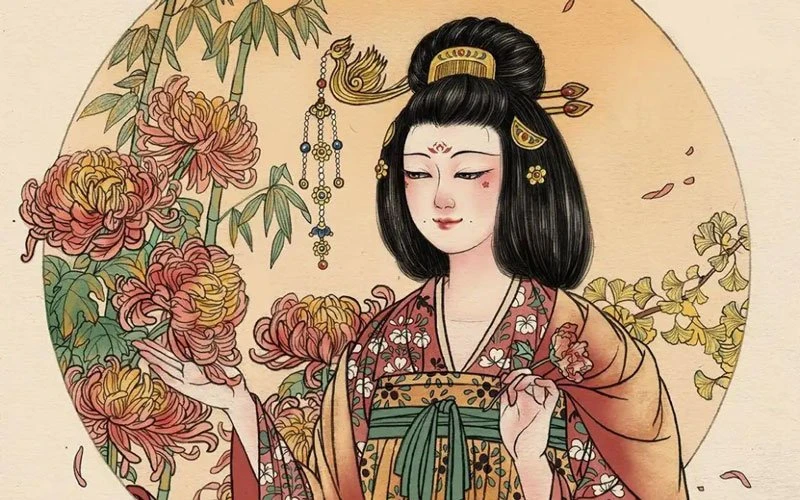 Chinese Historical fashion Items for Tang Dynasty Women