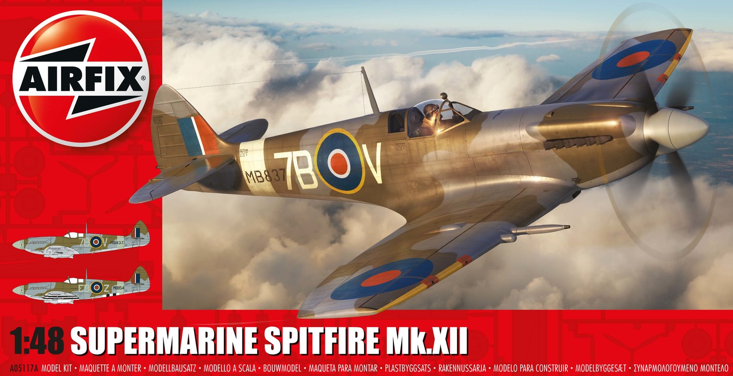 A05117A - Airfix Supermarine Spitfire Mk.XII - 1:48