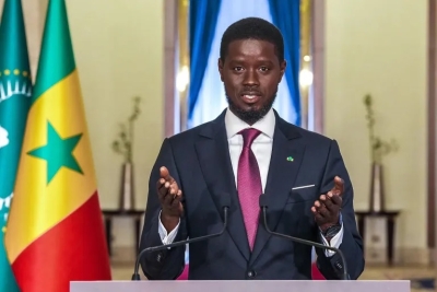 Senegalese President Bassirou Diomaye