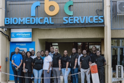 BDO East Africa (Rwanda) Ltd’s staff pose for a group photo after taking part in a blood donation drive on Friday, November 29. Courtesy