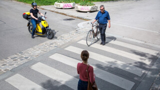 Anhaltebereitschaft an Schutzwegen bei 89 Prozent