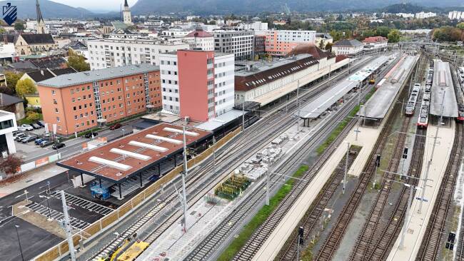 Villacher Bahnhof Umbau