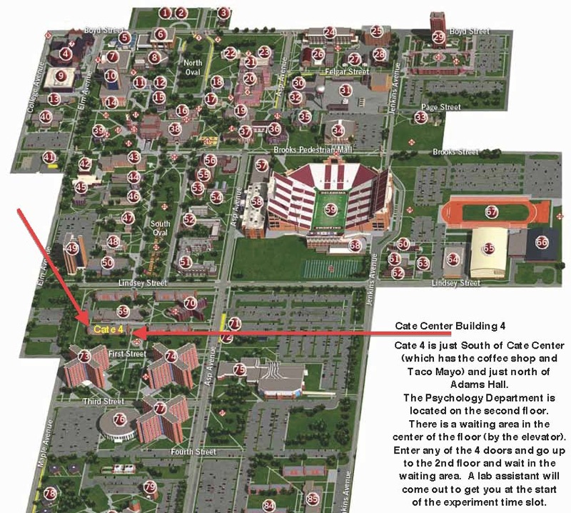 University Of Oklahoma Norman Campus Map - United States Map