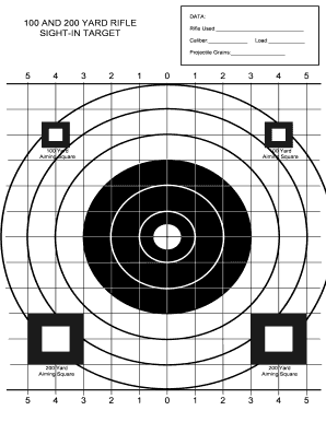 Fillable Online goredeerstalkers org 100 AND 200 YARD RIFLE Fax Email ...