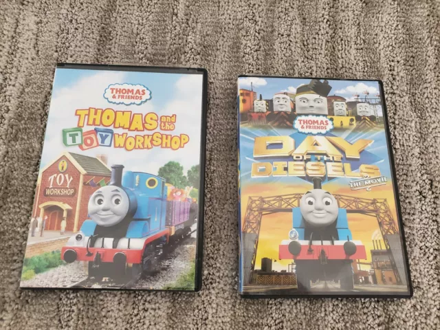 THOMAS & FRIENDS: DVD Lot~3 DVDs Total~Good Condition~Thomas &The Toy ...