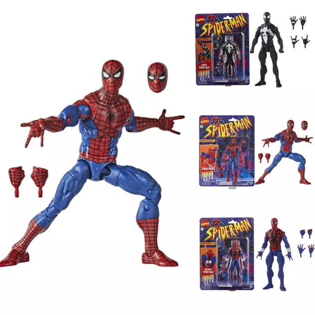 CLASSIC VENOM SPIDERMAN Action Figure Marvel Legends Retro Series ...