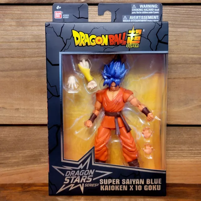 SUPER SAIYAN BLUE Kaioken x 10 Goku Dragon Stars Dragon Ball 6 in ...