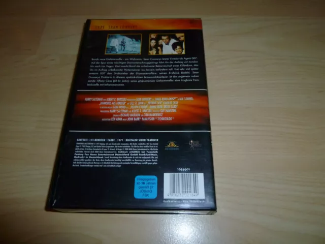 VHS FILM - Die James Bond 007 Kollektion - Diamantenfieber ...