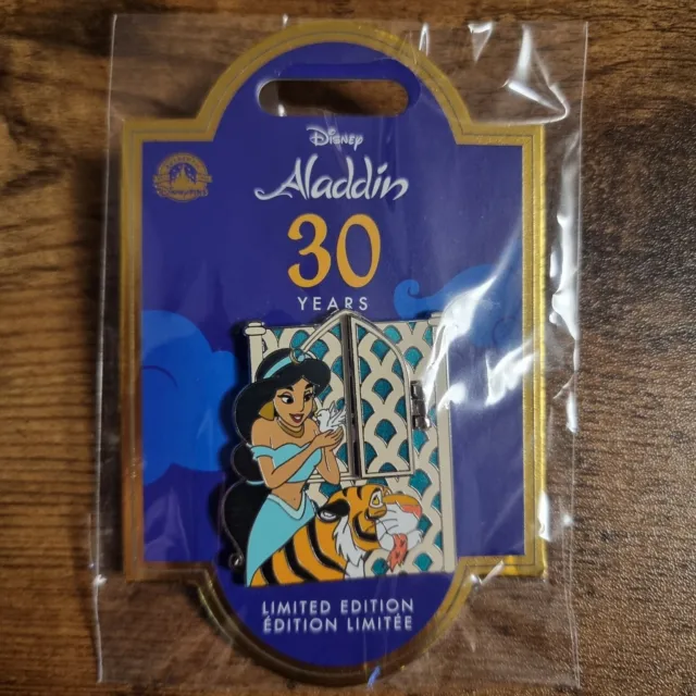 DISNEY PRINCESS JASMINE and Rajah 30th Anniversary Limited Edition Pin ...