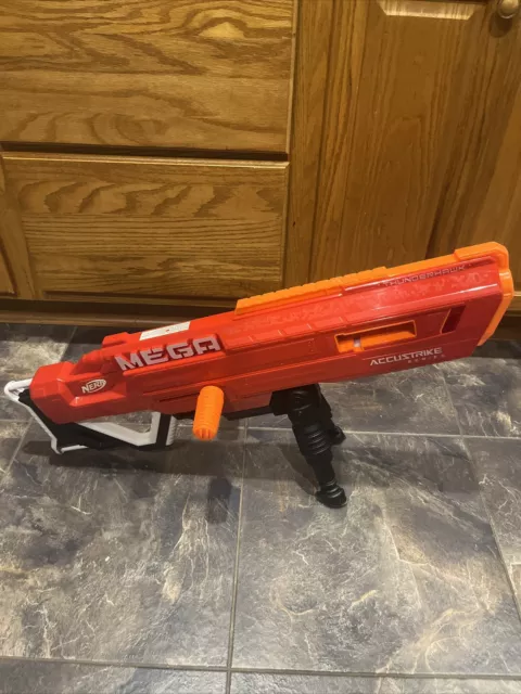 NERF N-STRIKE MEGA AccuStrike ThunderHawk Sniper Blaster Great ...