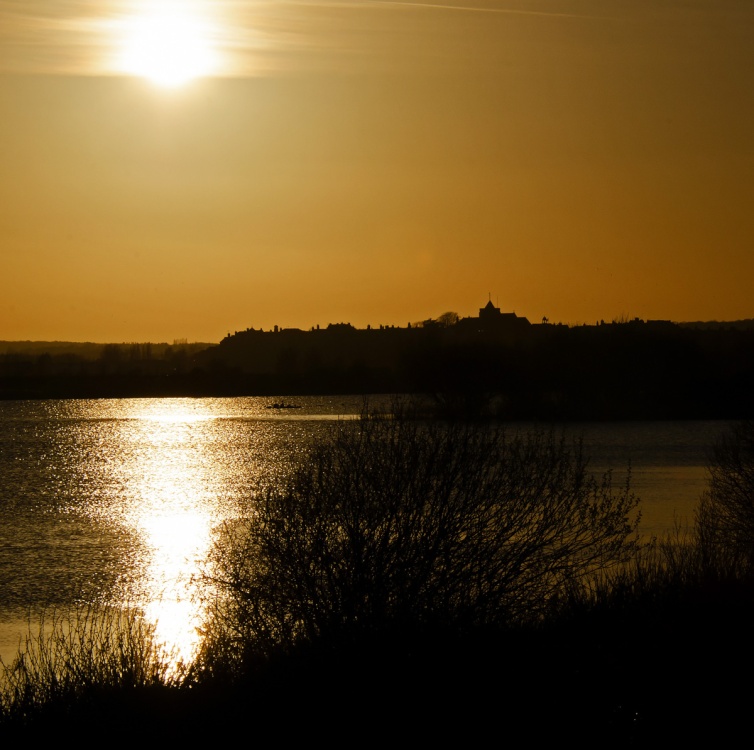 Photograph of Rye at sunset