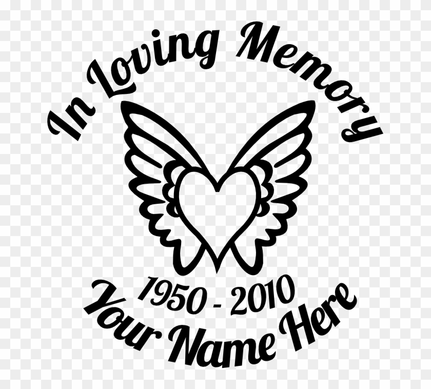 Free In Loving Memory Decal Templates - Templates Printable Download