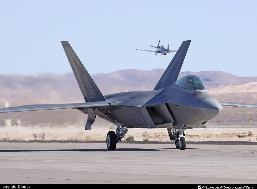 06-4123 - Lockheed Martin F-22A Raptor operated by US Air Force (USAF ...