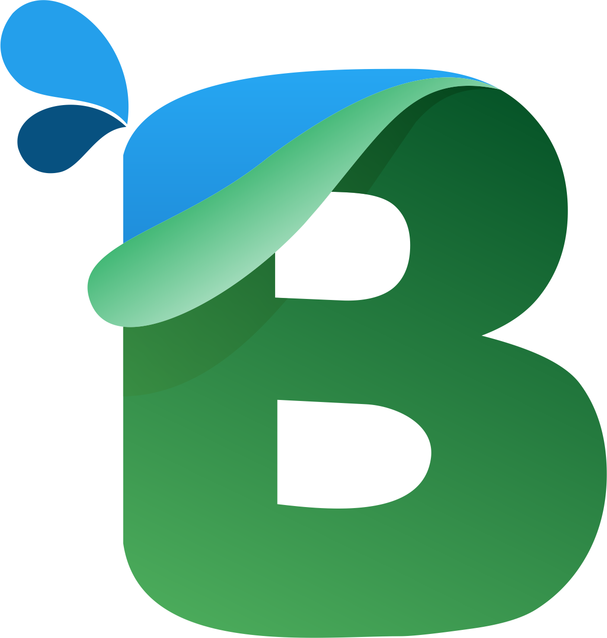 Plain Letter B Svg