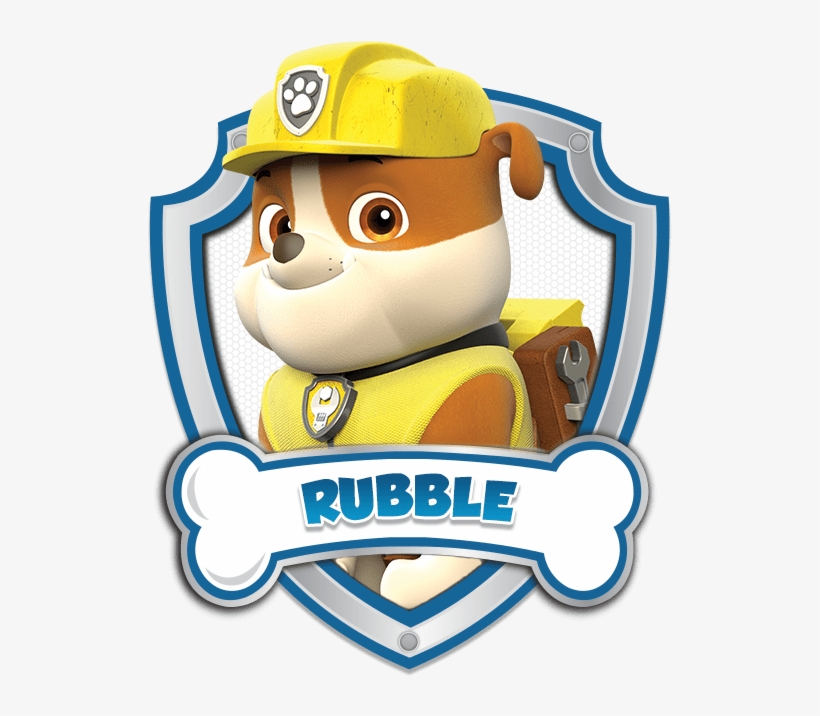 Rubble Paw Patrol Logo 5 By Carolyn - Cap N Turbot Paw Patrol - 688x768 ...